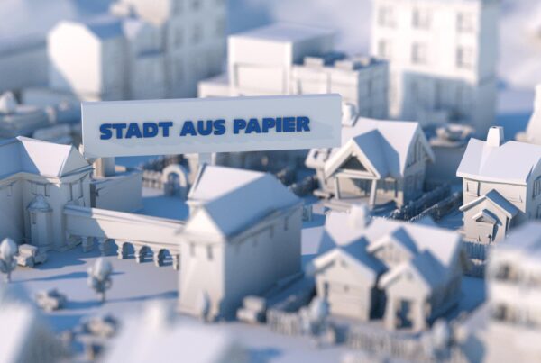 Stadt aus Papier